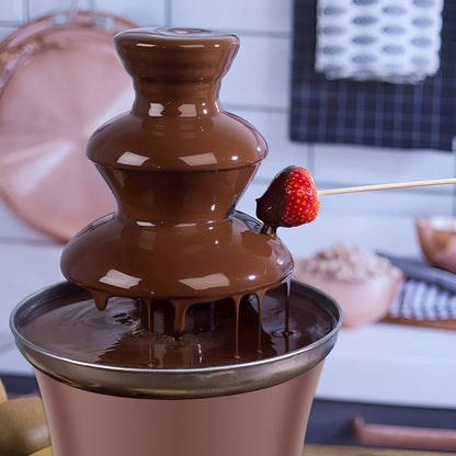 GLMFAN Fuente de fondue de chocolate