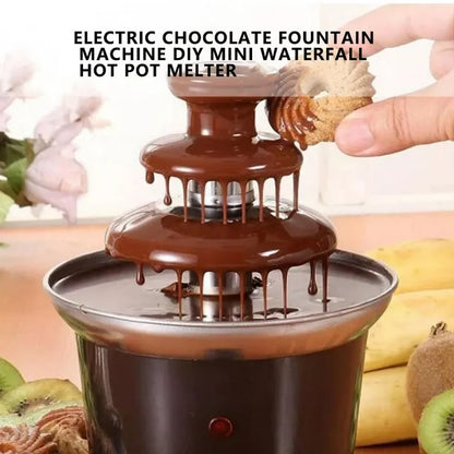 GLMFAN Fuente de fondue de chocolate